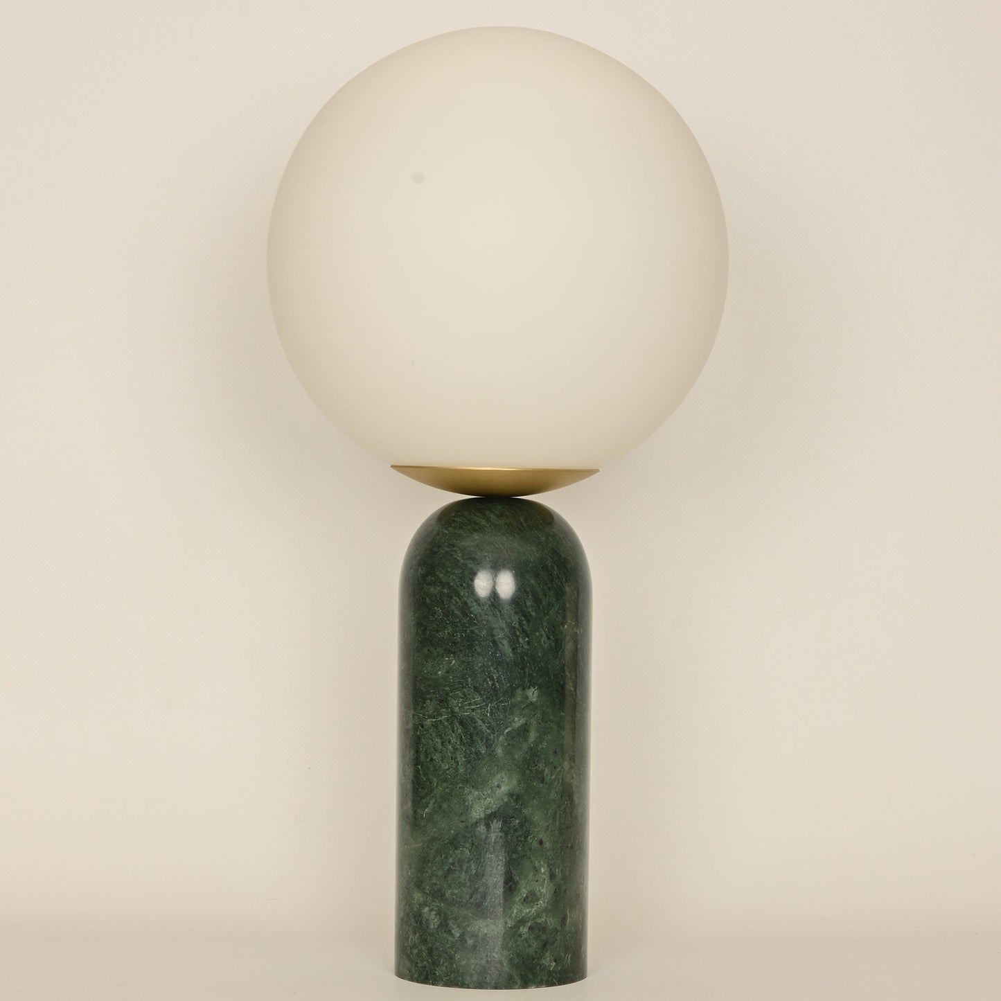Atlas Table Lamp | Luxury Sculptural Marble & Glass Globe Statement Light