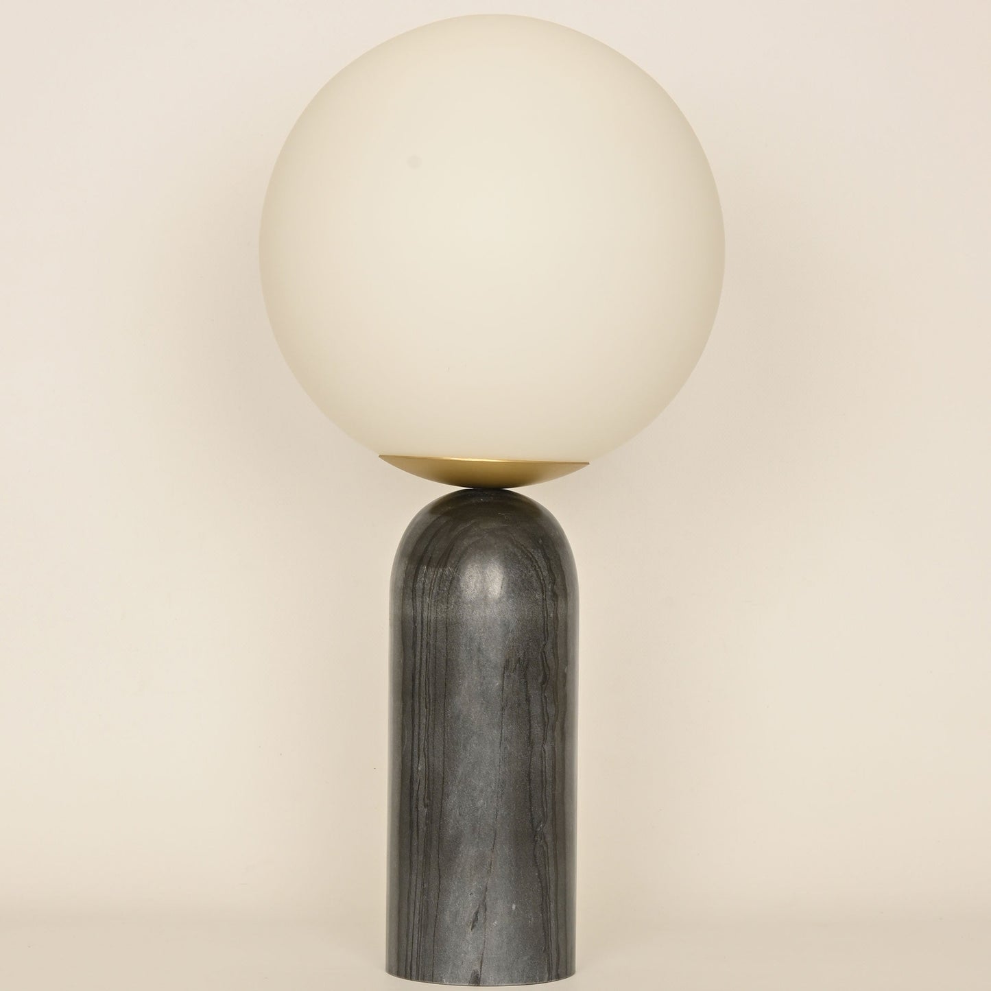 Atlas Table Lamp | Luxury Sculptural Marble & Glass Globe Statement Light