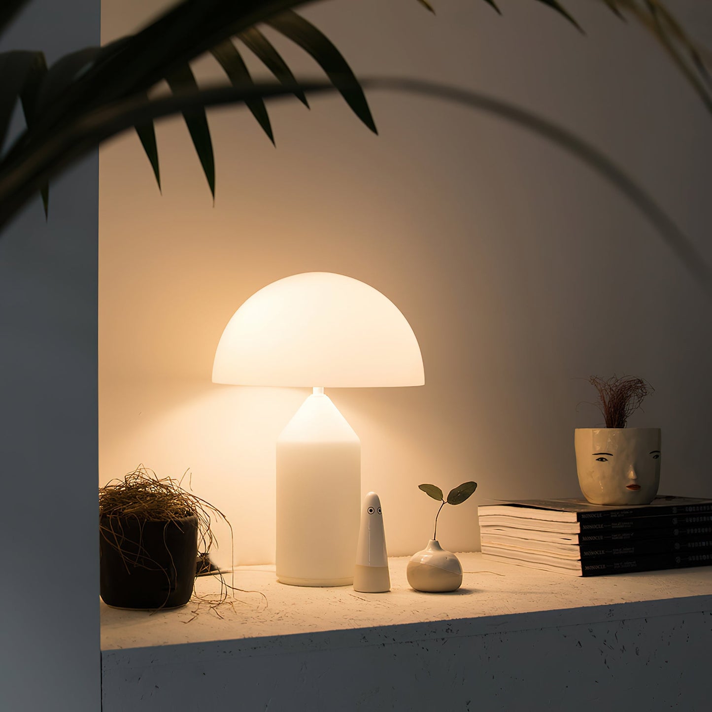 Atollo Glass Table Lamp | Iconic Mid-Century Blown Murano Glass Light