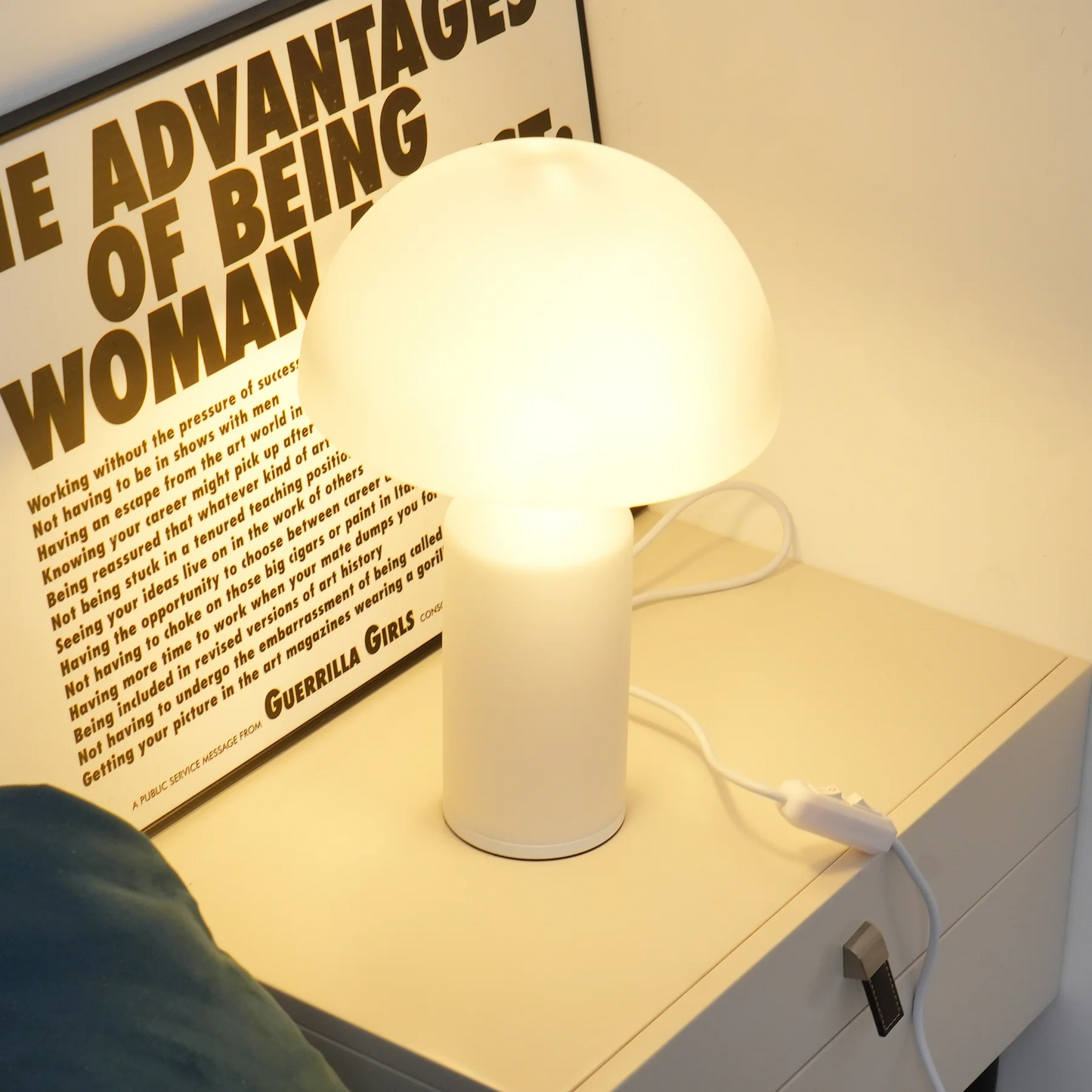 Atollo Glass Table Lamp | Iconic Mid-Century Blown Murano Glass Light
