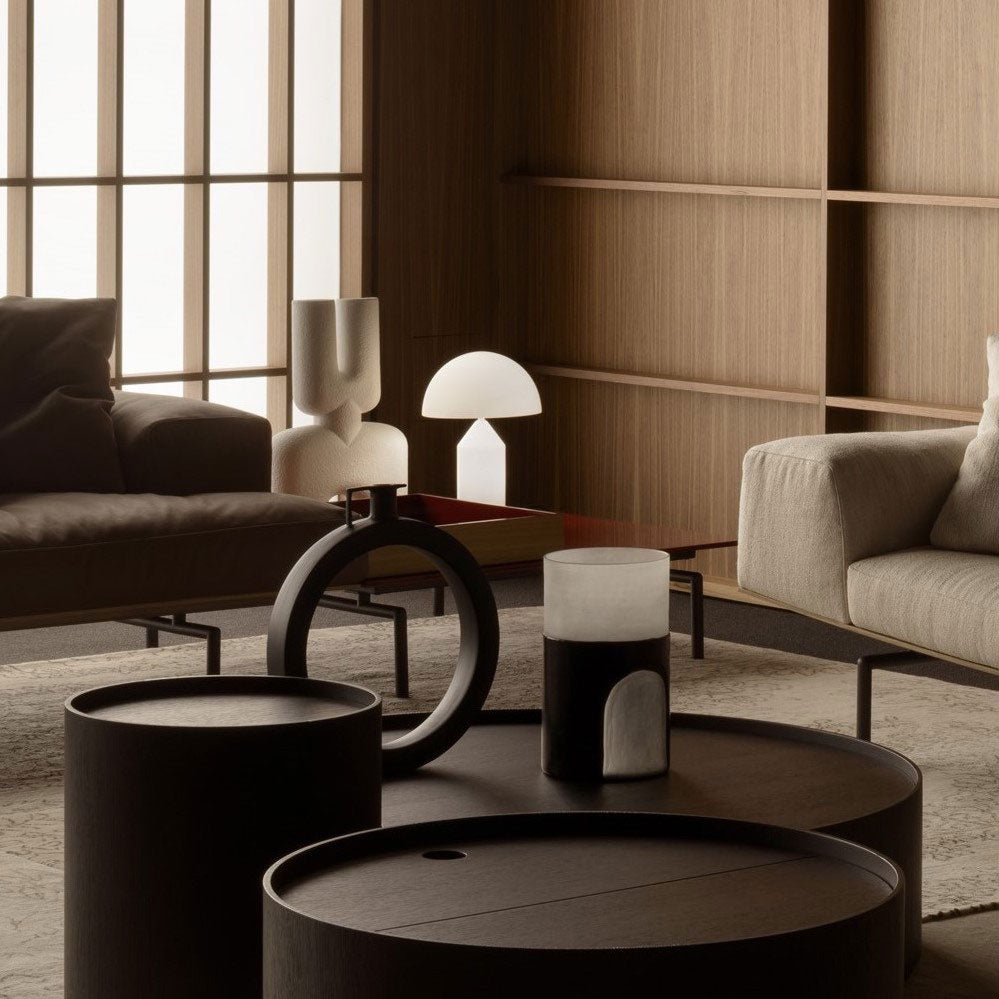Atollo Glass Table Lamp | Iconic Mid-Century Blown Murano Glass Light