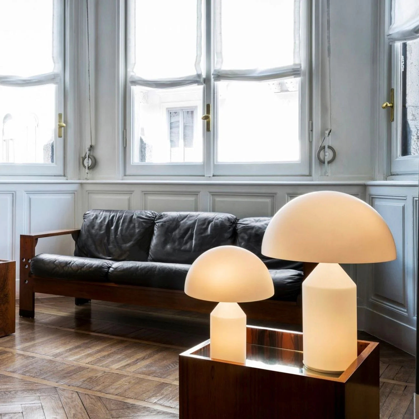 Atollo Glass Table Lamp | Iconic Mid-Century Blown Murano Glass Light