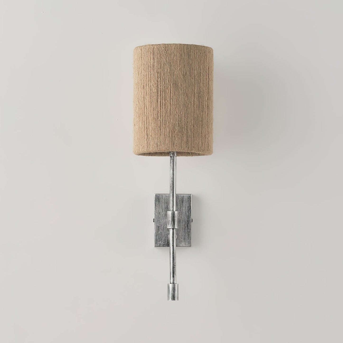 Atticus Wall Lamp | Modern Minimalist Iron & Linen Shade Sconce