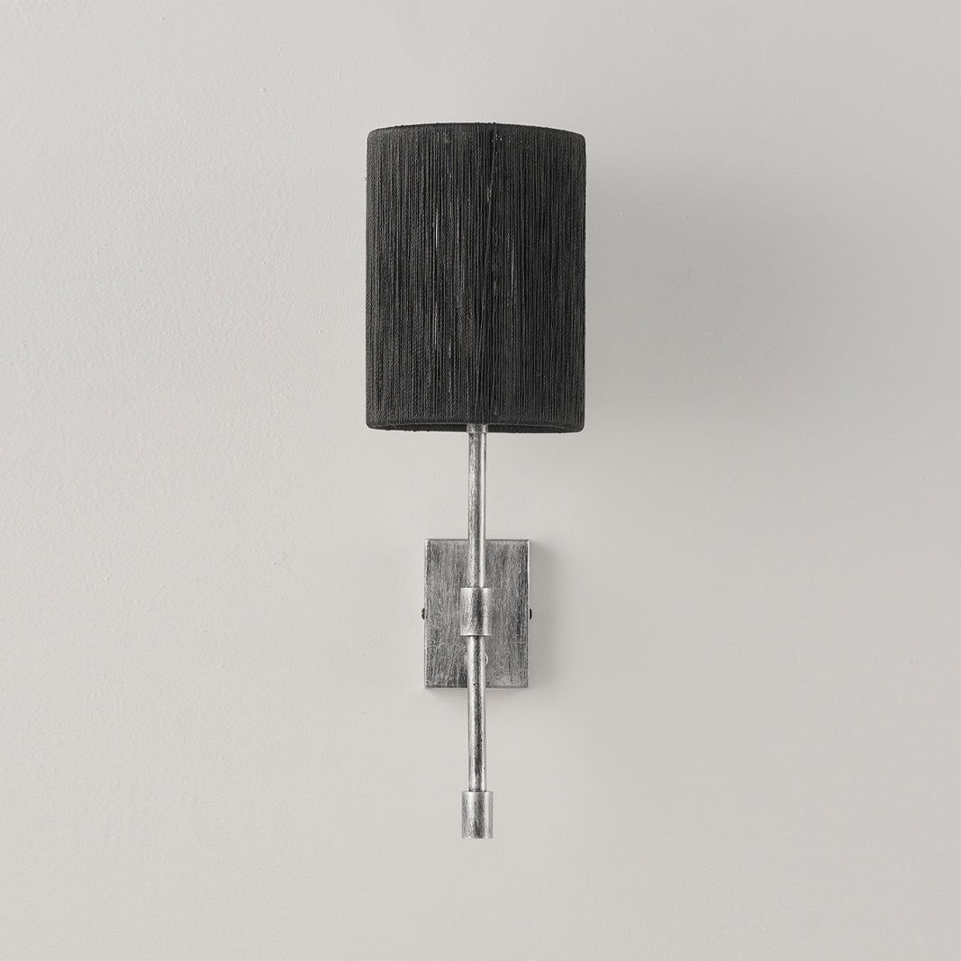 Atticus Wall Lamp | Modern Minimalist Iron & Linen Shade Sconce