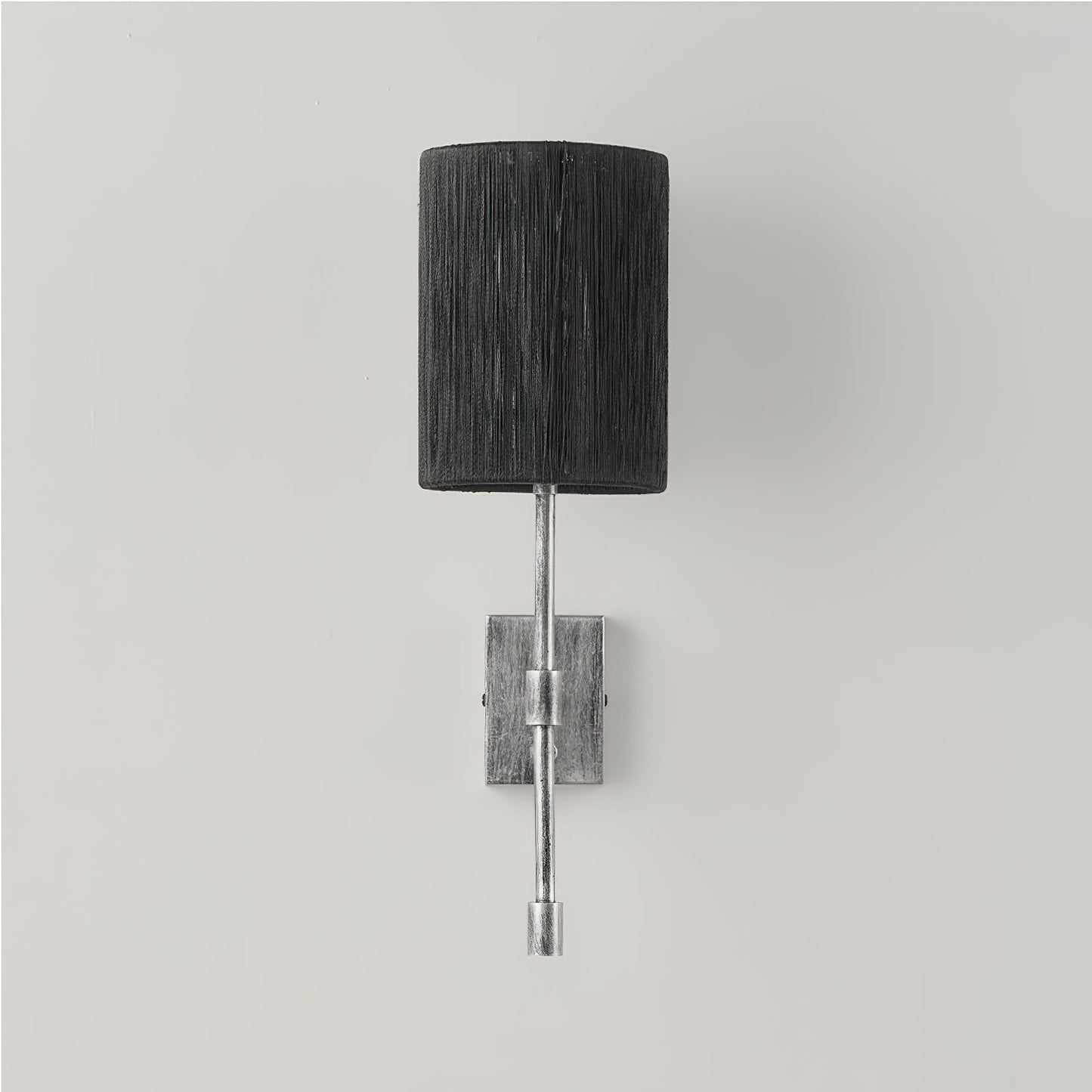 Atticus Wall Lamp | Modern Minimalist Iron & Linen Shade Sconce