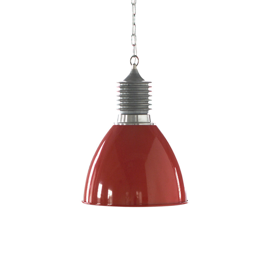 Augustin Pendant Lamp | 1950s Vintage Industrial Aluminum Dome Light