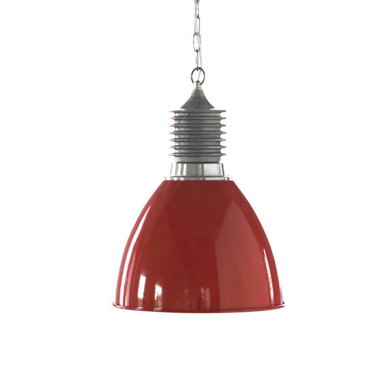 Augustin Pendant Lamp | 1950s Vintage Industrial Aluminum Dome Light