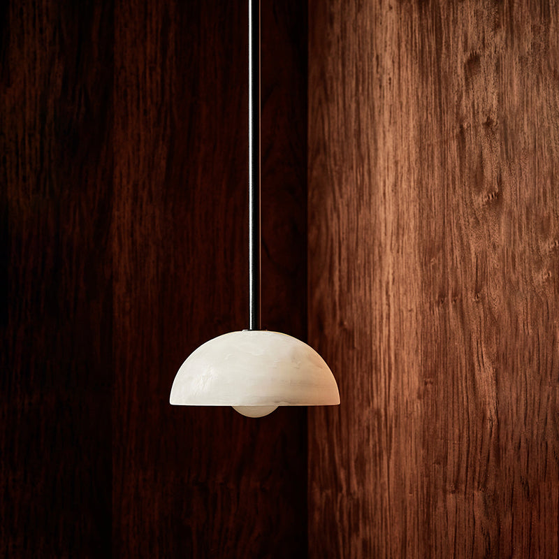 Aurelia Pendant Lamp | Luxury Jade & Brass 32-Inch Elongated Pendant