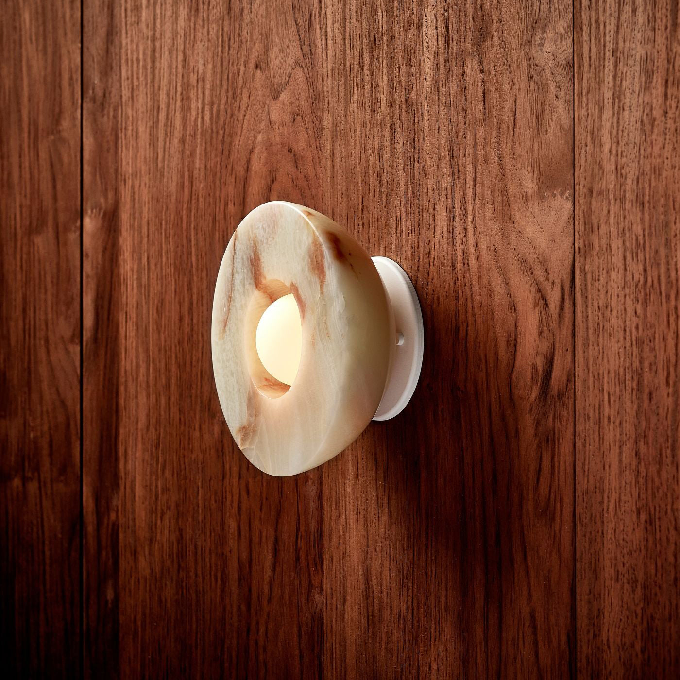 Aurelia Surface Sconce | Minimalist Moon Jellyfish Jade Wall & Ceiling Lamp