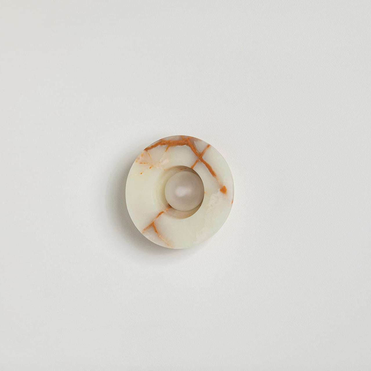 Aurelia Surface Sconce | Minimalist Moon Jellyfish Jade Wall & Ceiling Lamp