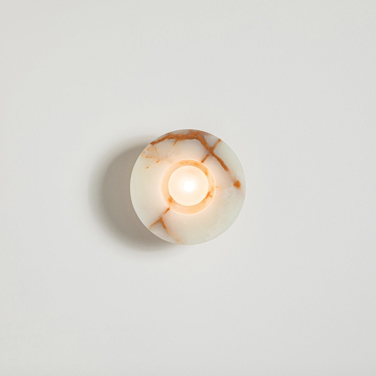 Aurelia Surface Sconce | Minimalist Moon Jellyfish Jade Wall & Ceiling Lamp