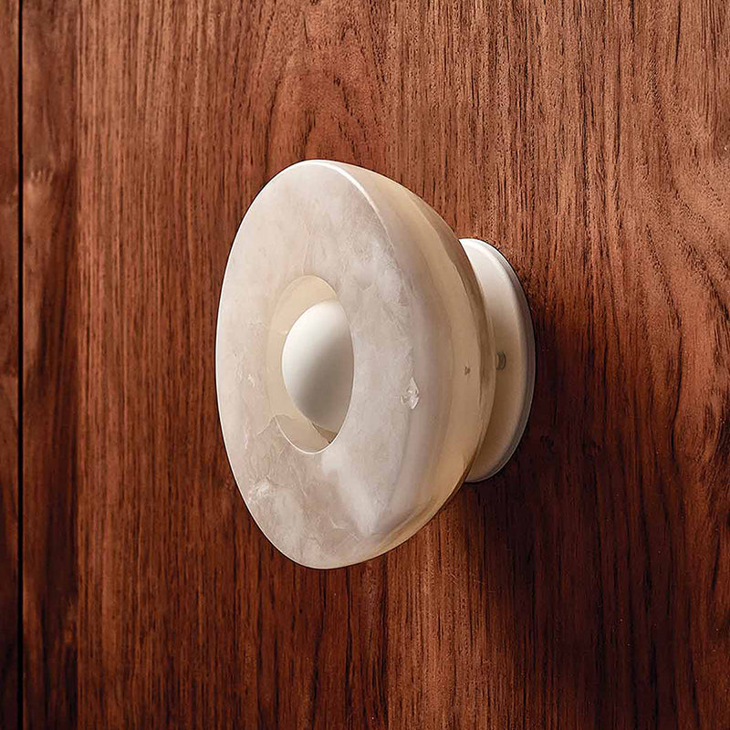 Aurelia Surface Sconce | Minimalist Moon Jellyfish Jade Wall & Ceiling Lamp