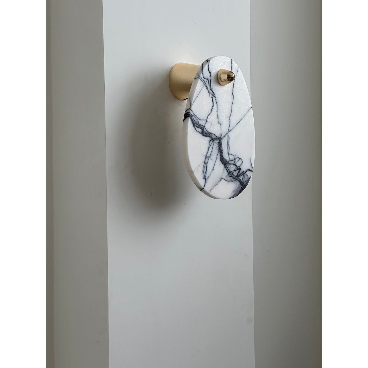 Aurora Marble Wall Lamp | Luxury Bulgari Purple & Jade Stone Sconce