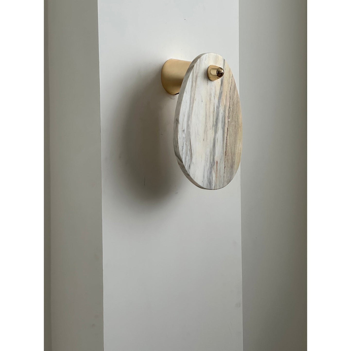 Aurora Marble Wall Lamp | Luxury Bulgari Purple & Jade Stone Sconce