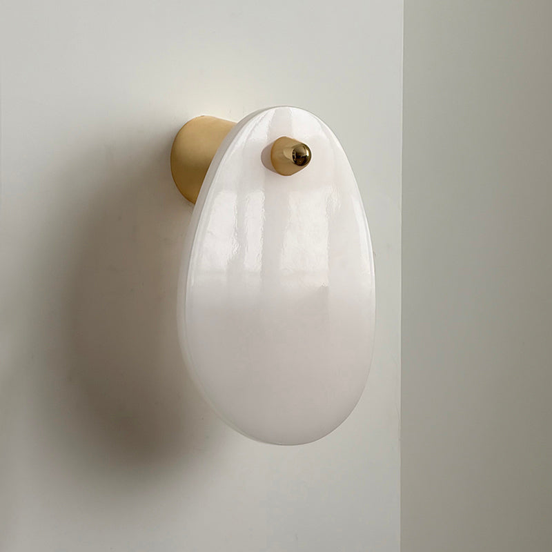 Aurora Marble Wall Lamp | Luxury Bulgari Purple & Jade Stone Sconce