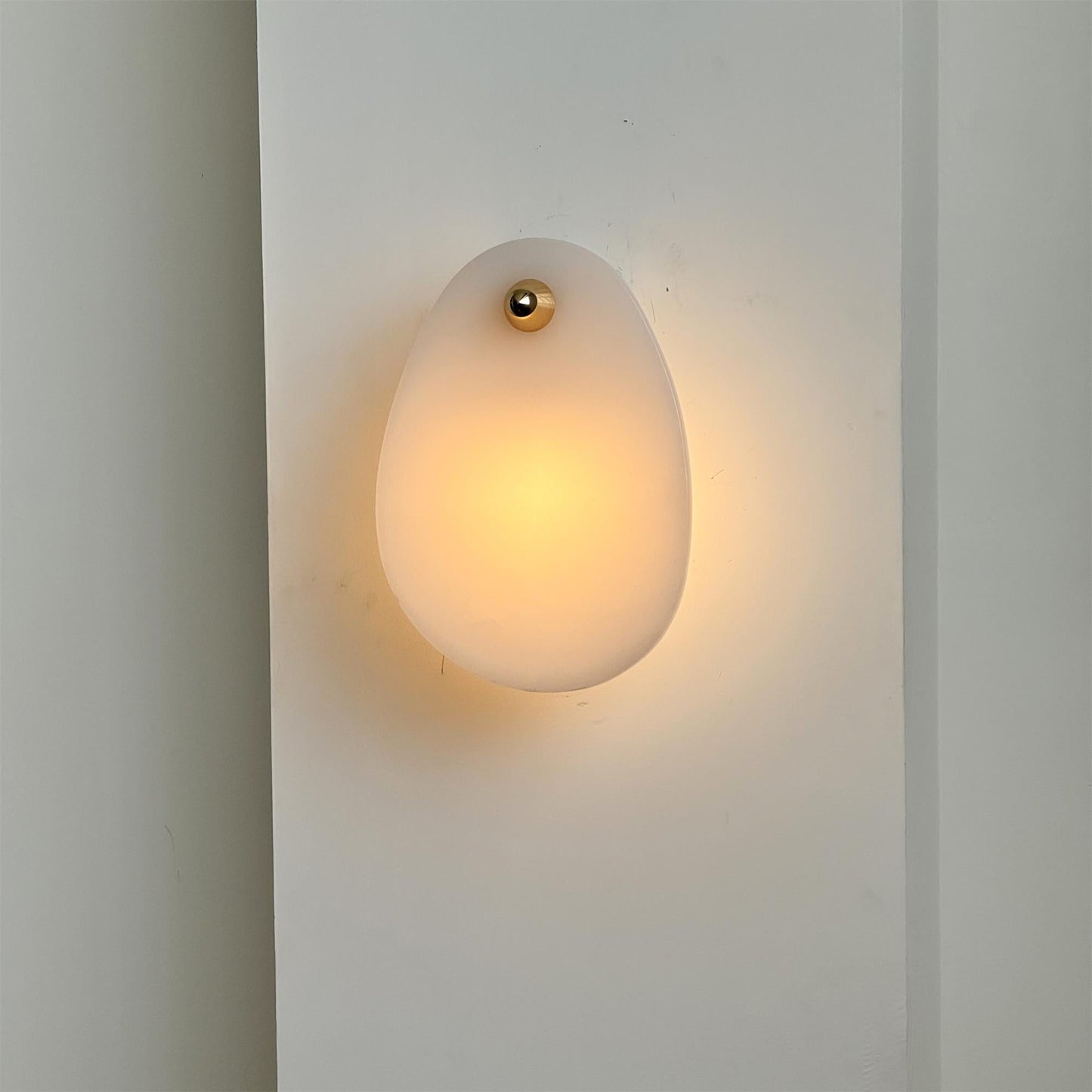 Aurora Marble Wall Lamp | Luxury Bulgari Purple & Jade Stone Sconce