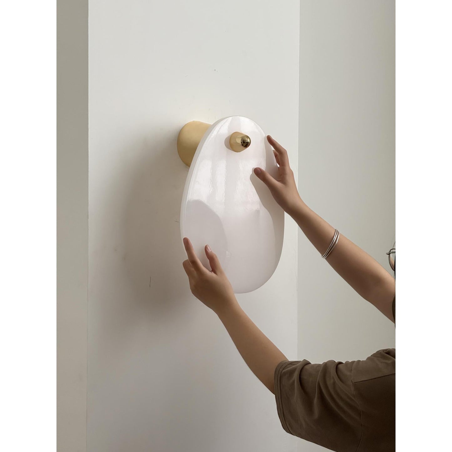 Aurora Marble Wall Lamp | Luxury Bulgari Purple & Jade Stone Sconce