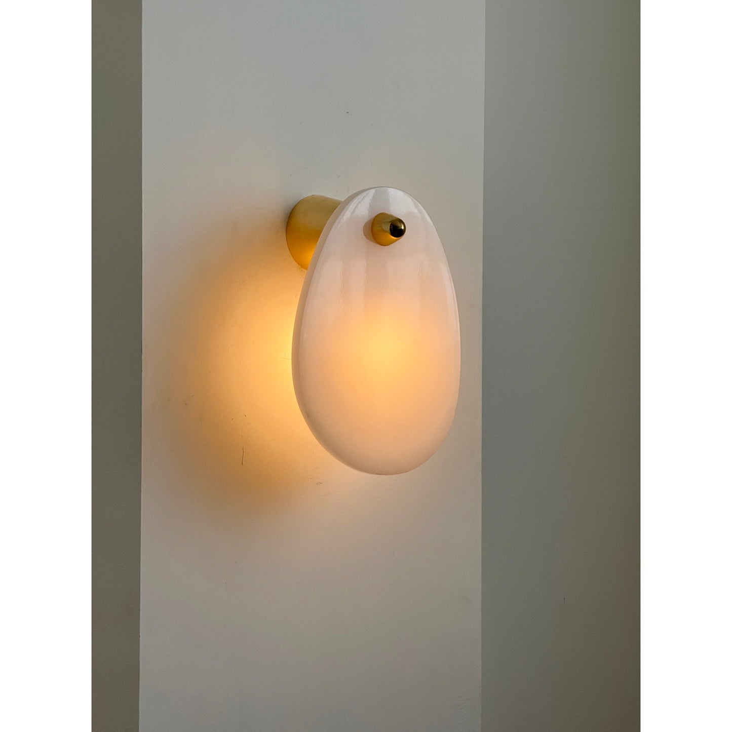 Aurora Marble Wall Lamp | Luxury Bulgari Purple & Jade Stone Sconce