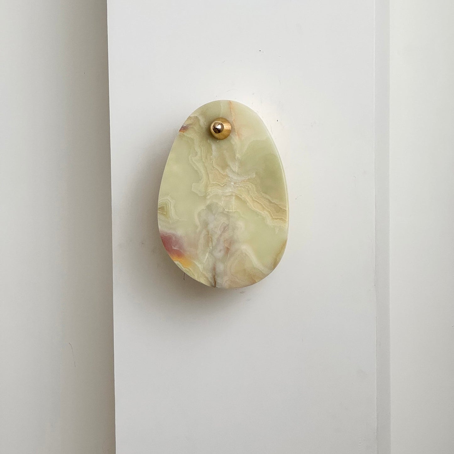 Aurora Marble Wall Lamp | Luxury Bulgari Purple & Jade Stone Sconce