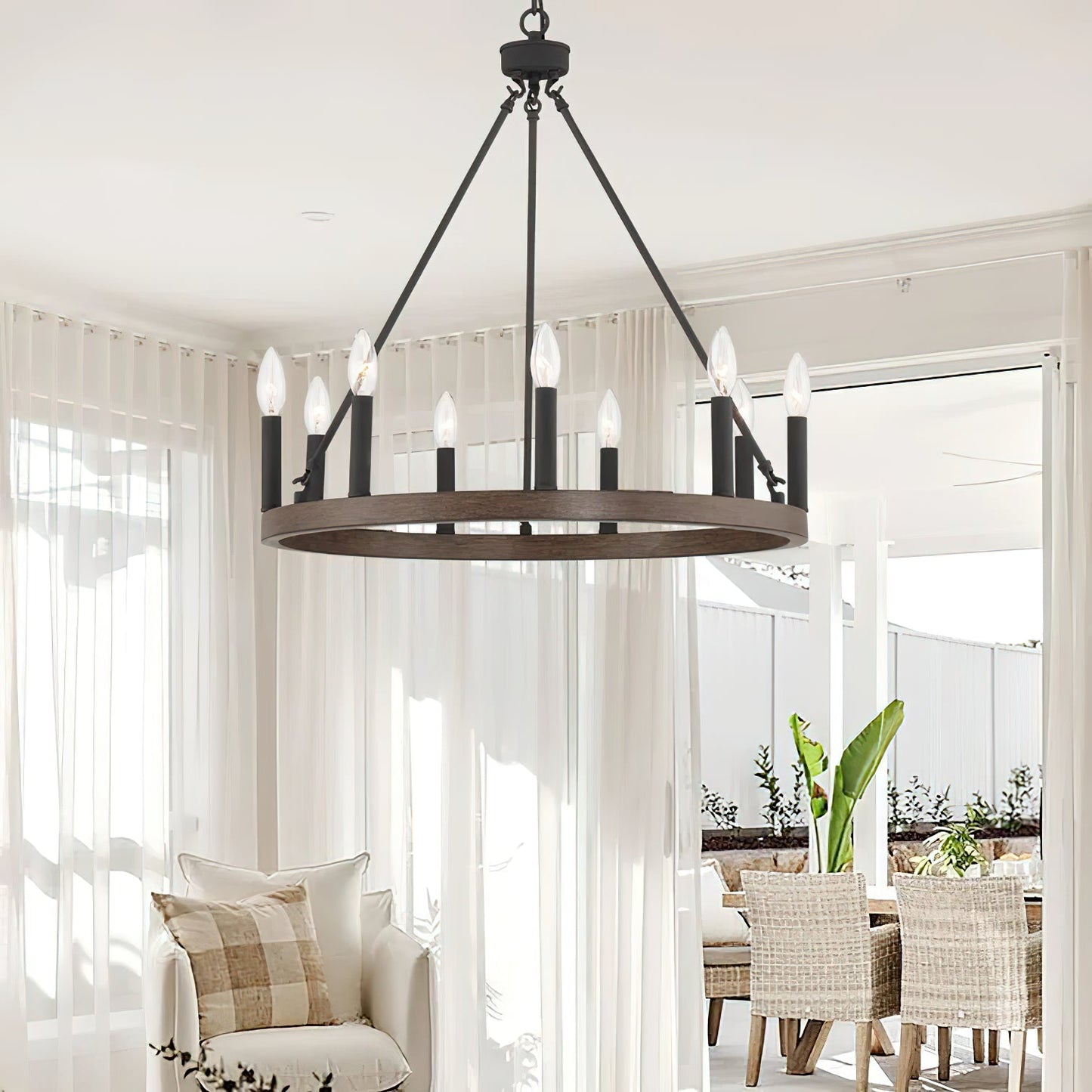 Avalee Chandelier | Modern Minimalist Multi-Light Metal Pendant
