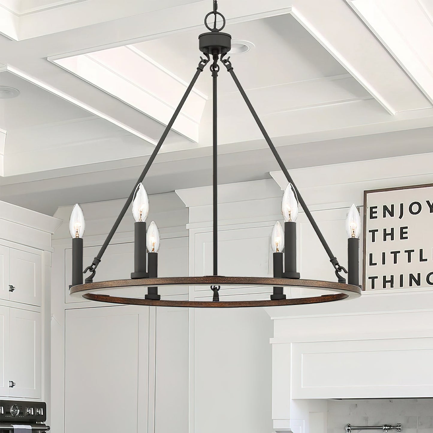 Avalee Chandelier | Modern Minimalist Multi-Light Metal Pendant