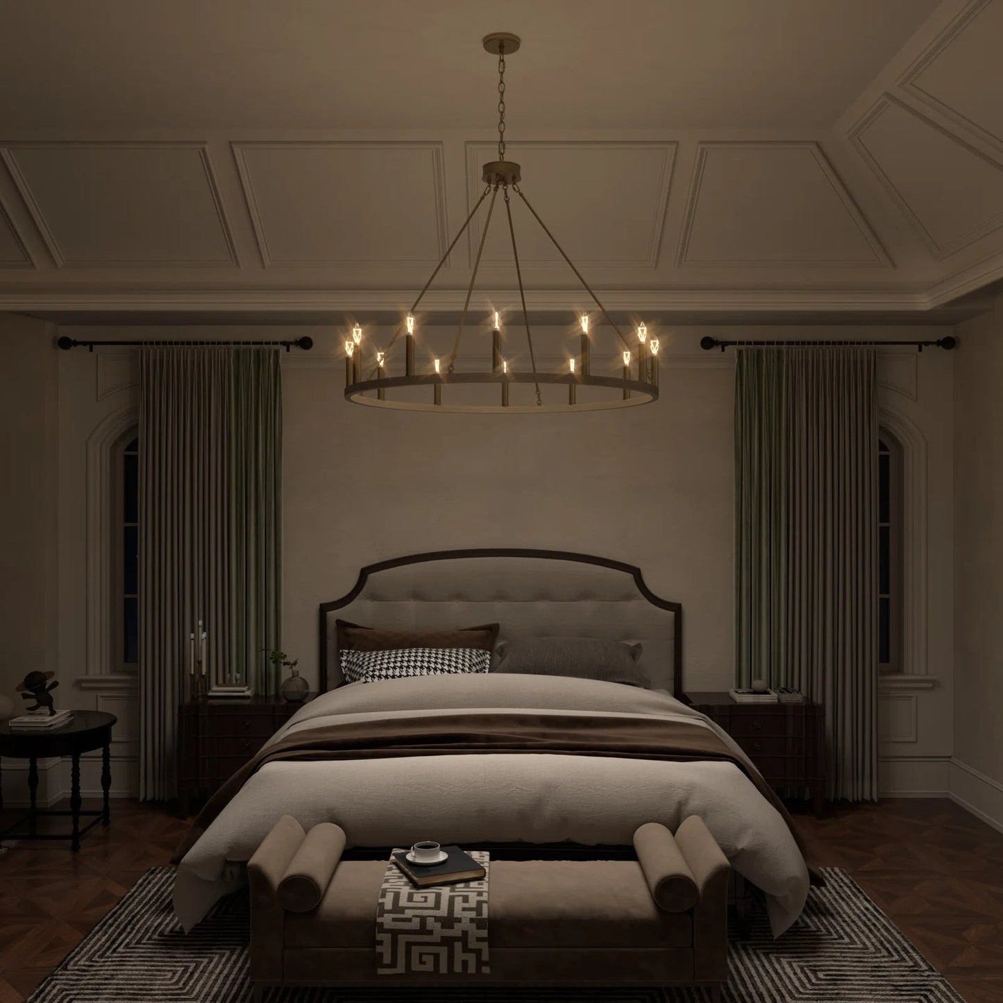 Avalee Chandelier | Modern Minimalist Multi-Light Metal Pendant