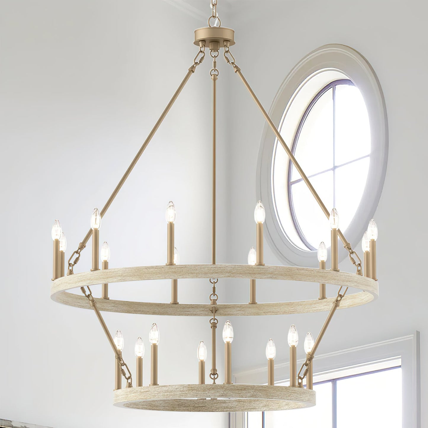 Avalee Chandelier | Modern Minimalist Multi-Light Metal Pendant