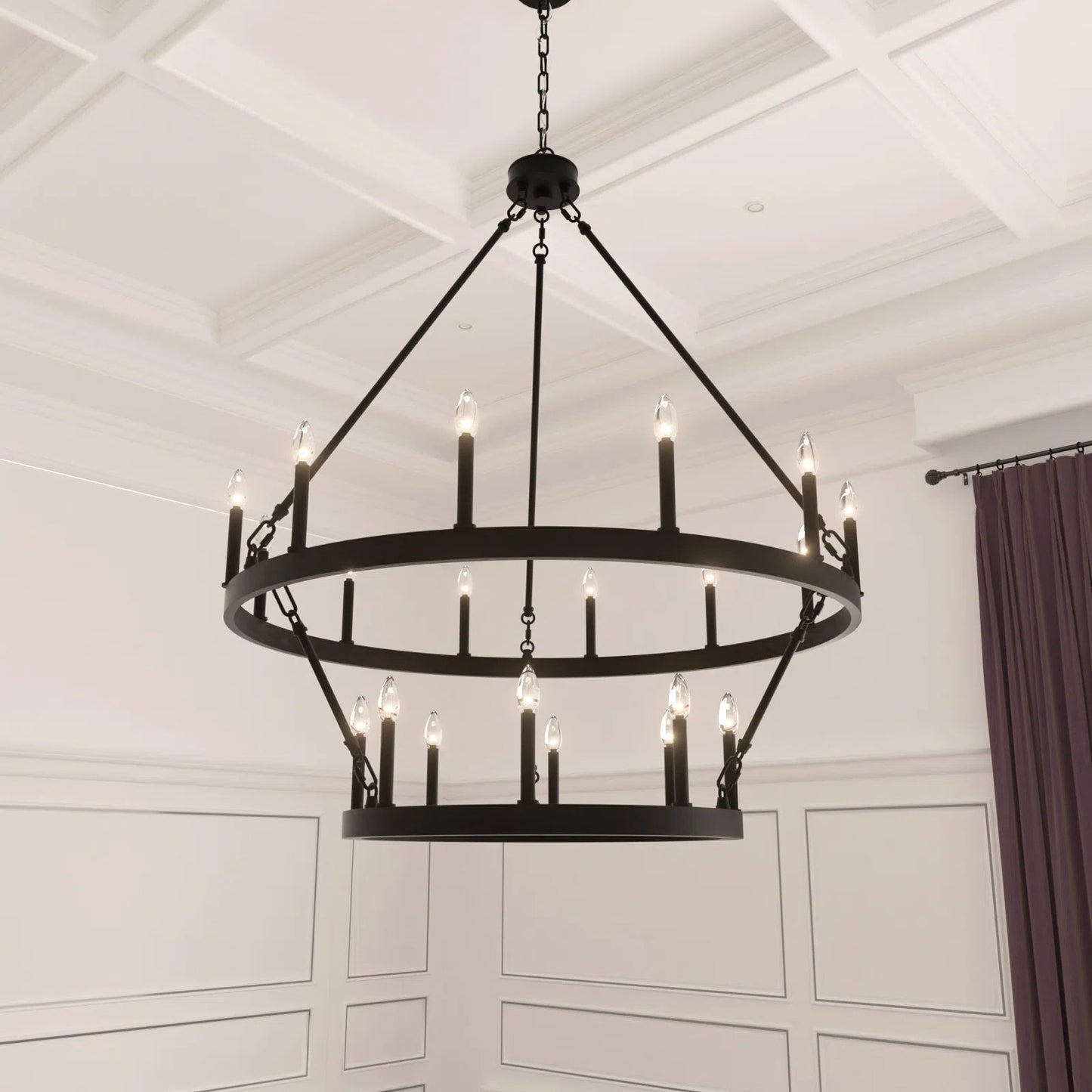 Avalee Chandelier | Modern Minimalist Multi-Light Metal Pendant