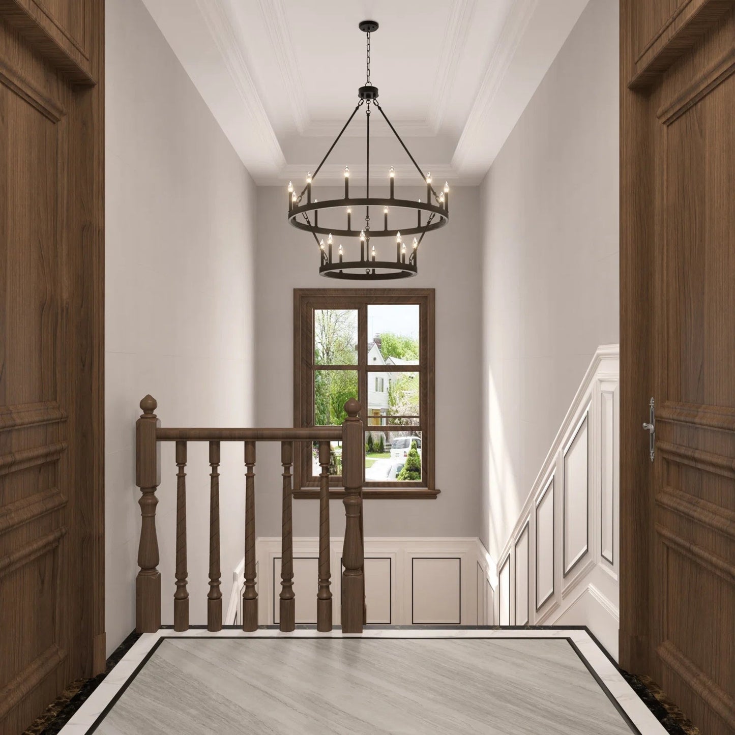 Avalee Chandelier | Modern Minimalist Multi-Light Metal Pendant