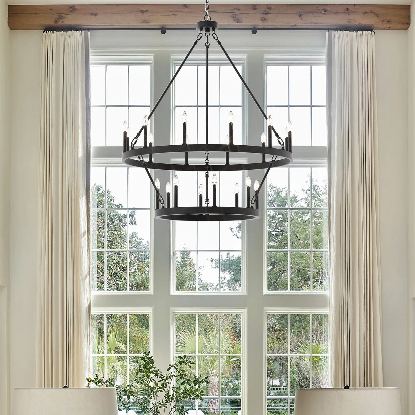 Avalee Chandelier | Modern Minimalist Multi-Light Metal Pendant