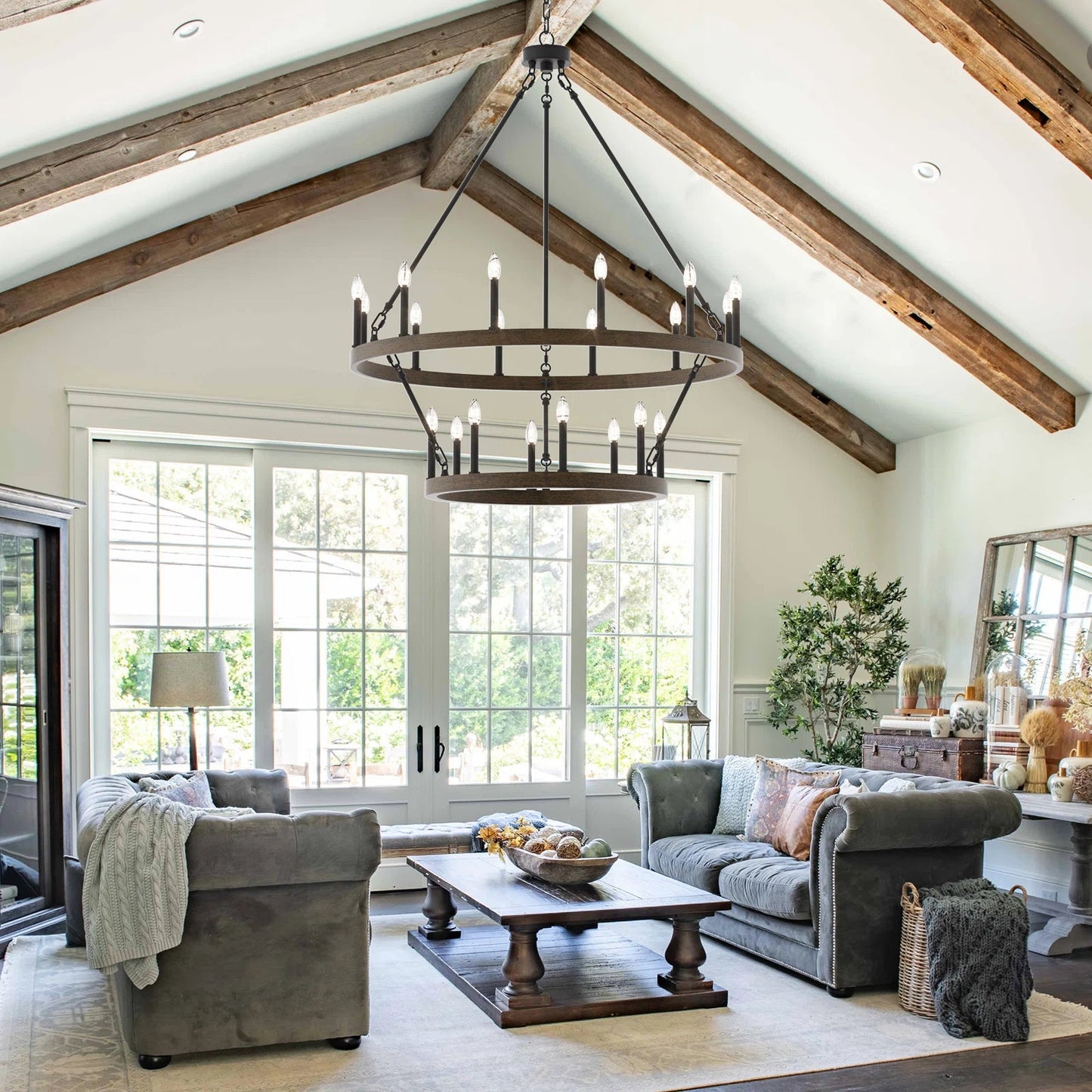 Avalee Chandelier | Modern Minimalist Multi-Light Metal Pendant