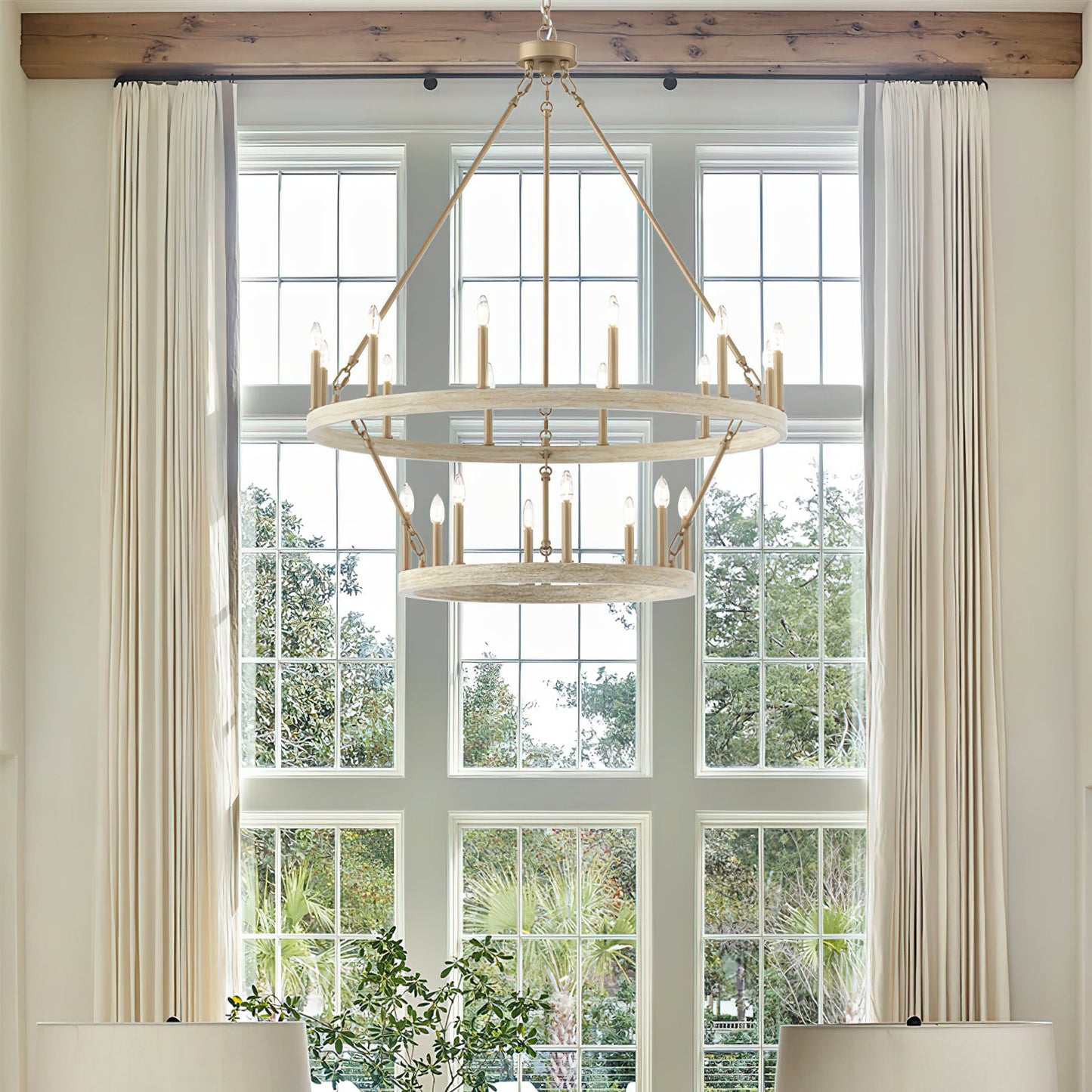 Avalee Chandelier | Modern Minimalist Multi-Light Metal Pendant