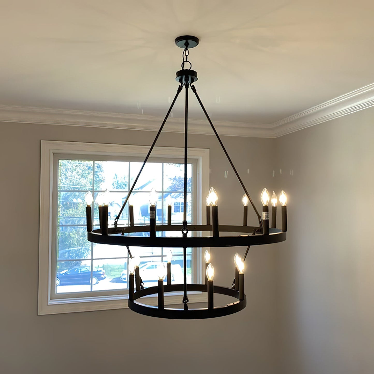 Avalee Chandelier | Modern Minimalist Multi-Light Metal Pendant