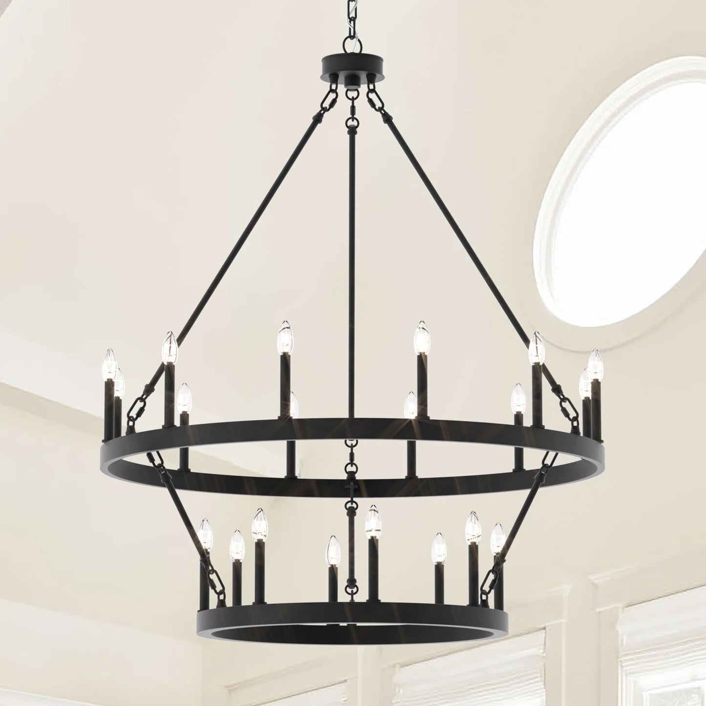 Avalee Chandelier | Modern Minimalist Multi-Light Metal Pendant