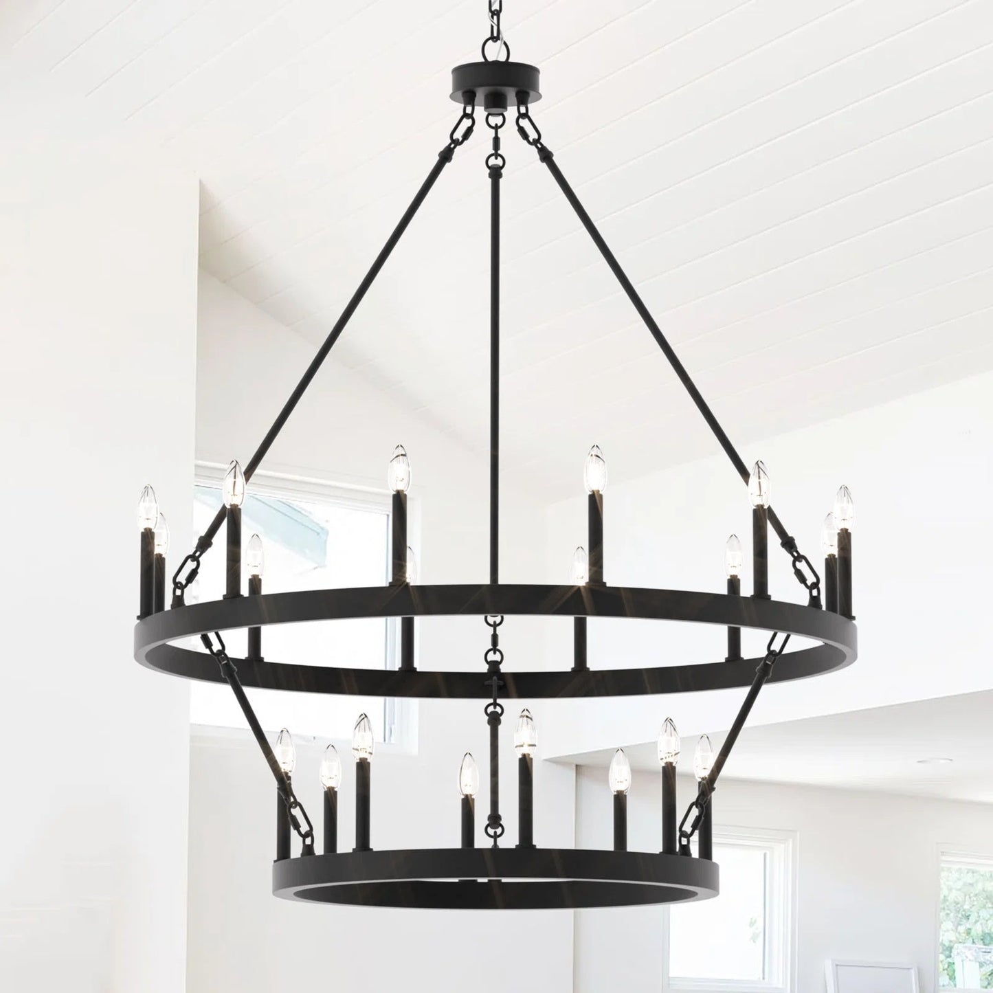 Avalee Chandelier | Modern Minimalist Multi-Light Metal Pendant
