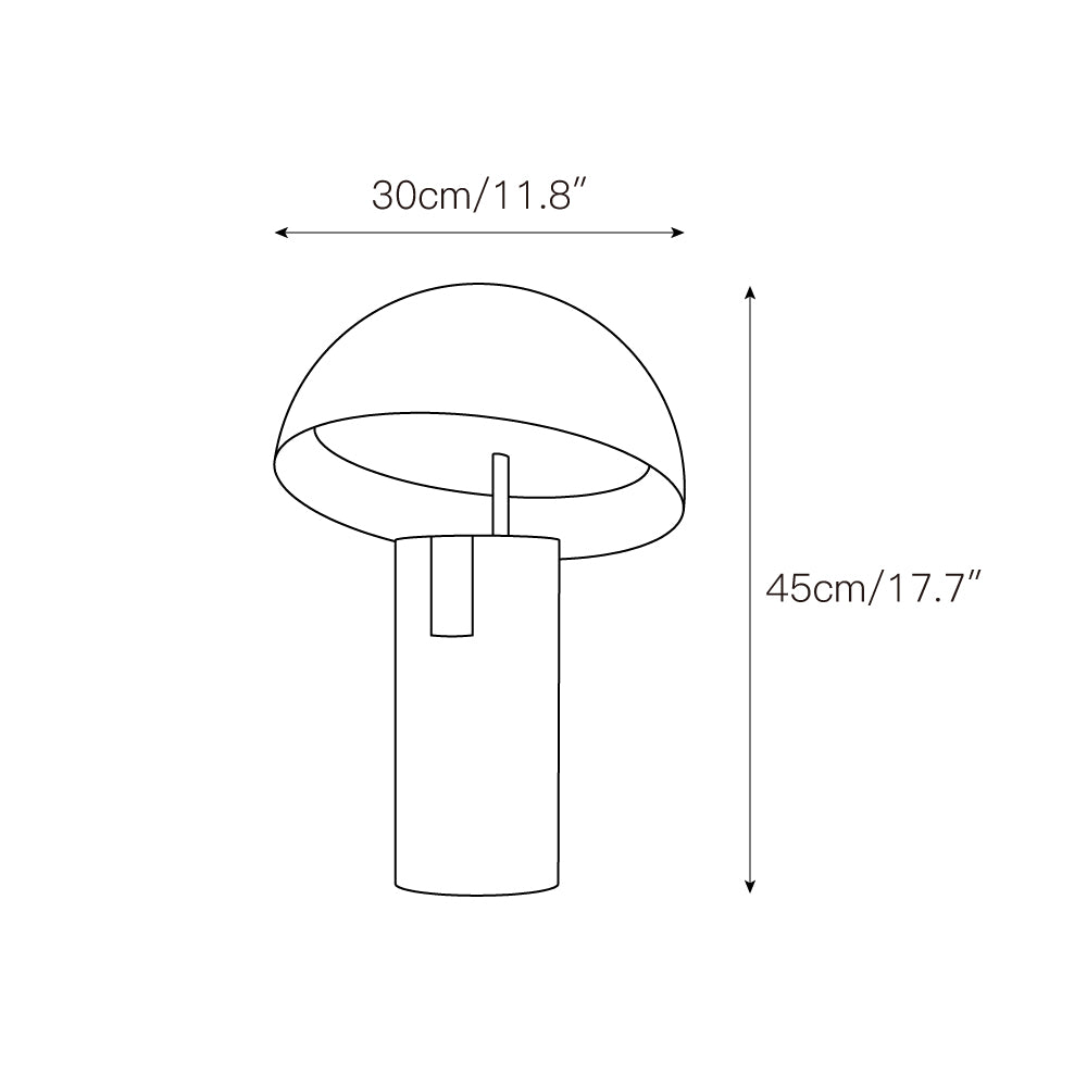 Avo Table Lamp | Modern Minimalist Rotating Cylinder LED Desk Light