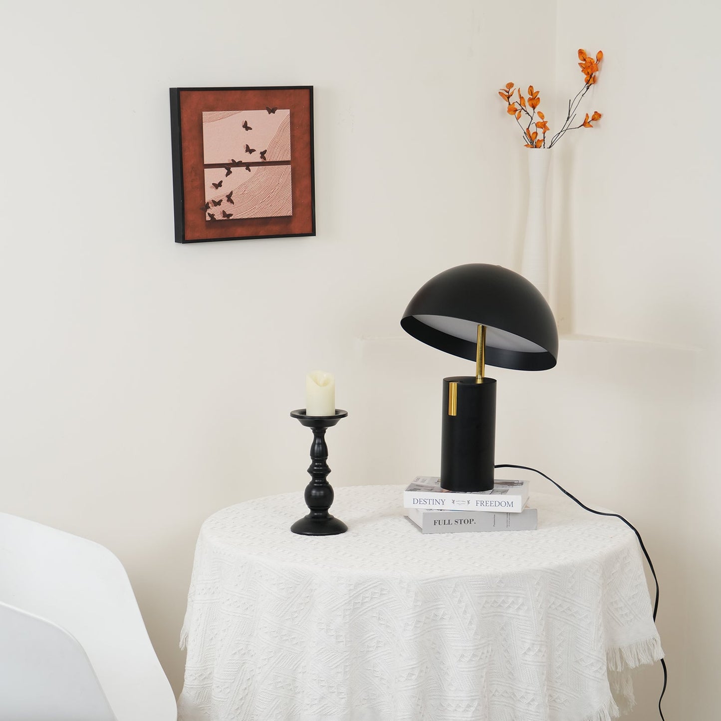 Avo Table Lamp | Modern Minimalist Rotating Cylinder LED Desk Light