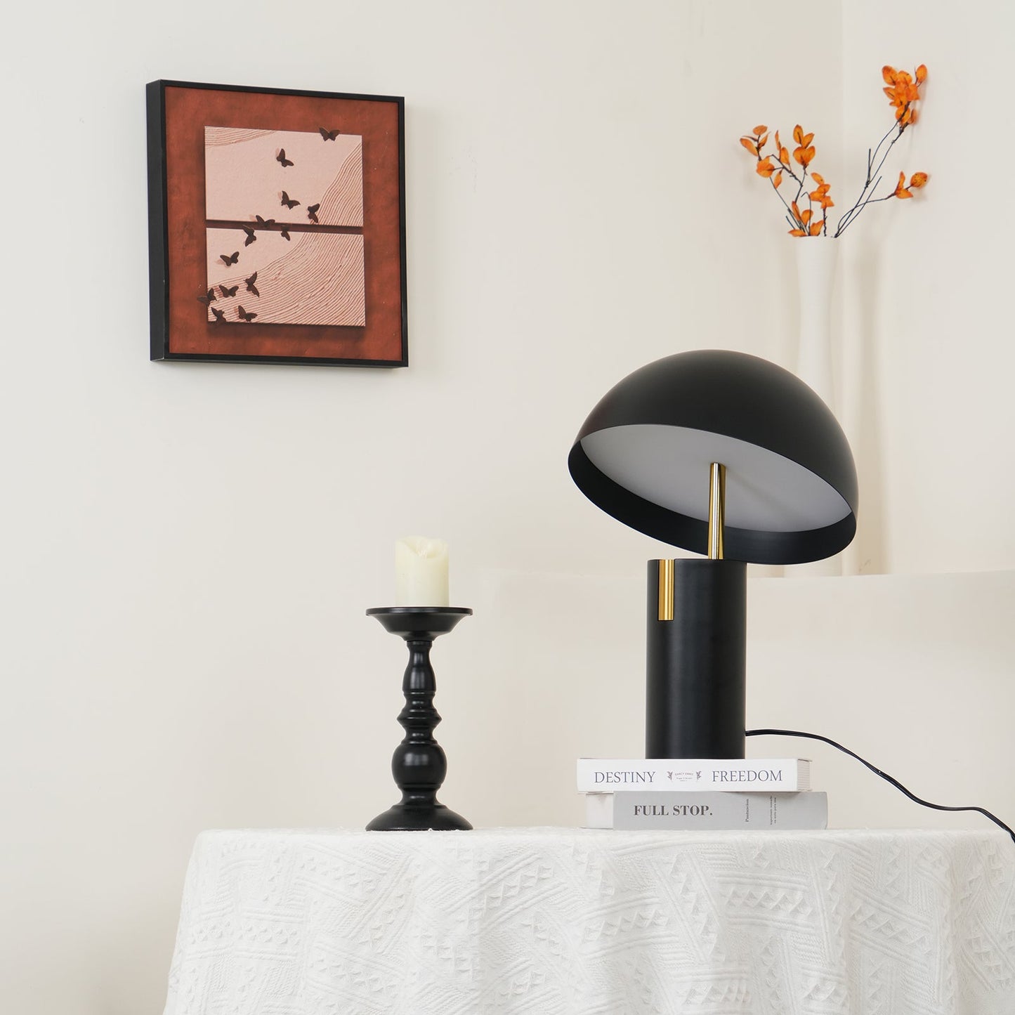 Avo Table Lamp | Modern Minimalist Rotating Cylinder LED Desk Light