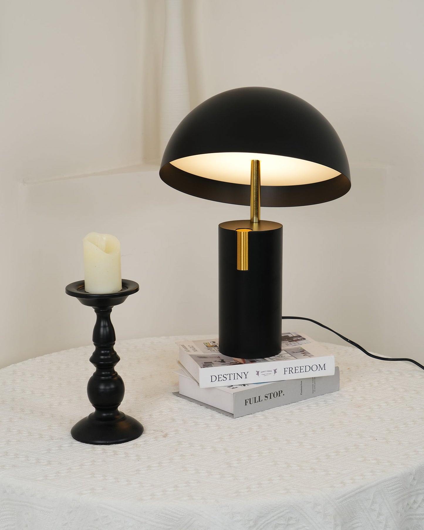 Avo Table Lamp | Modern Minimalist Rotating Cylinder LED Desk Light
