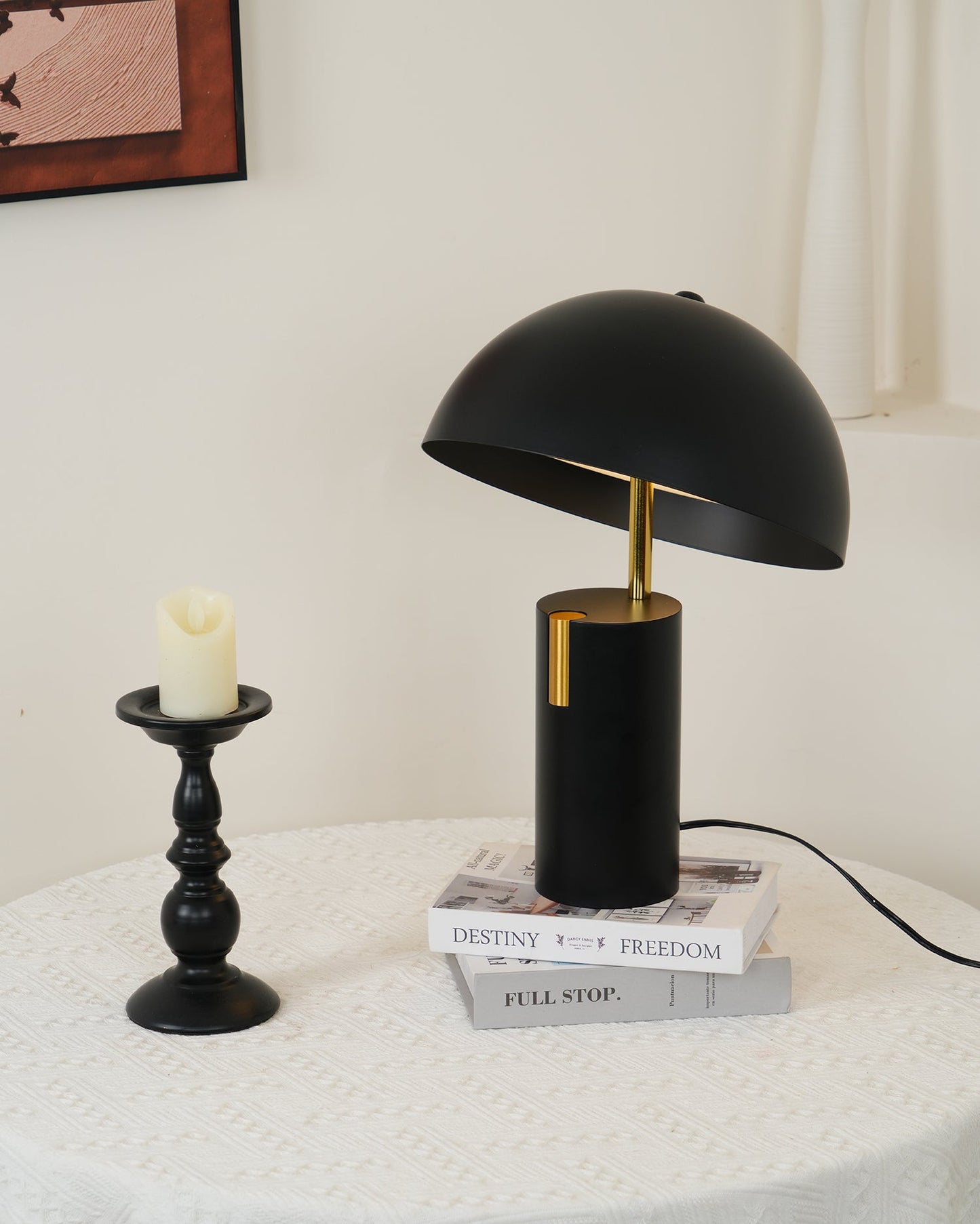 Avo Table Lamp | Modern Minimalist Rotating Cylinder LED Desk Light