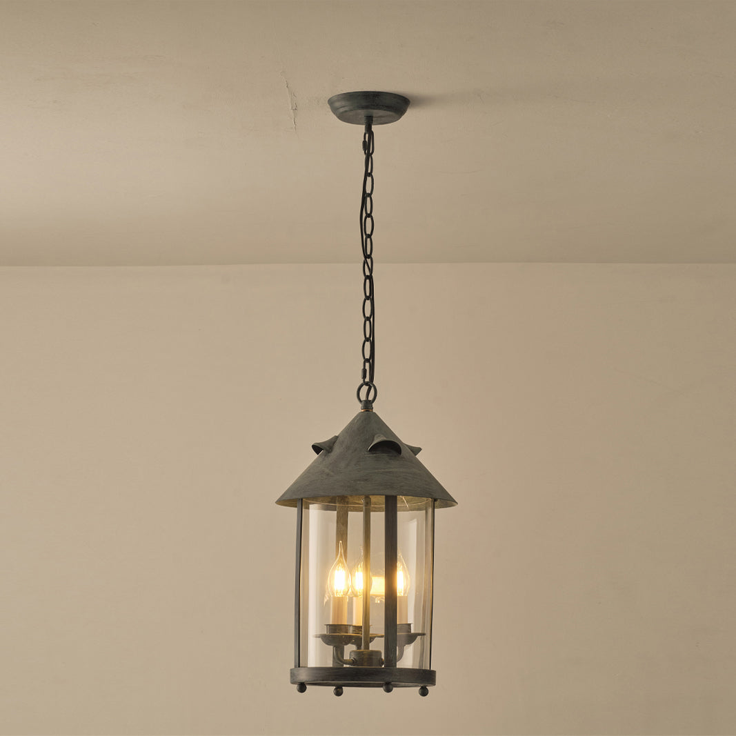 Axford Lantern Pendant | 19th Century Antique Style Outdoor Hanging Light