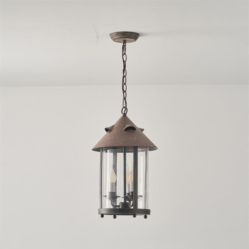 Axford Lantern Pendant | 19th Century Antique Style Outdoor Hanging Light