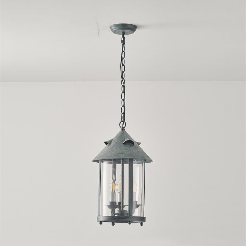 Axford Lantern Pendant | 19th Century Antique Style Outdoor Hanging Light