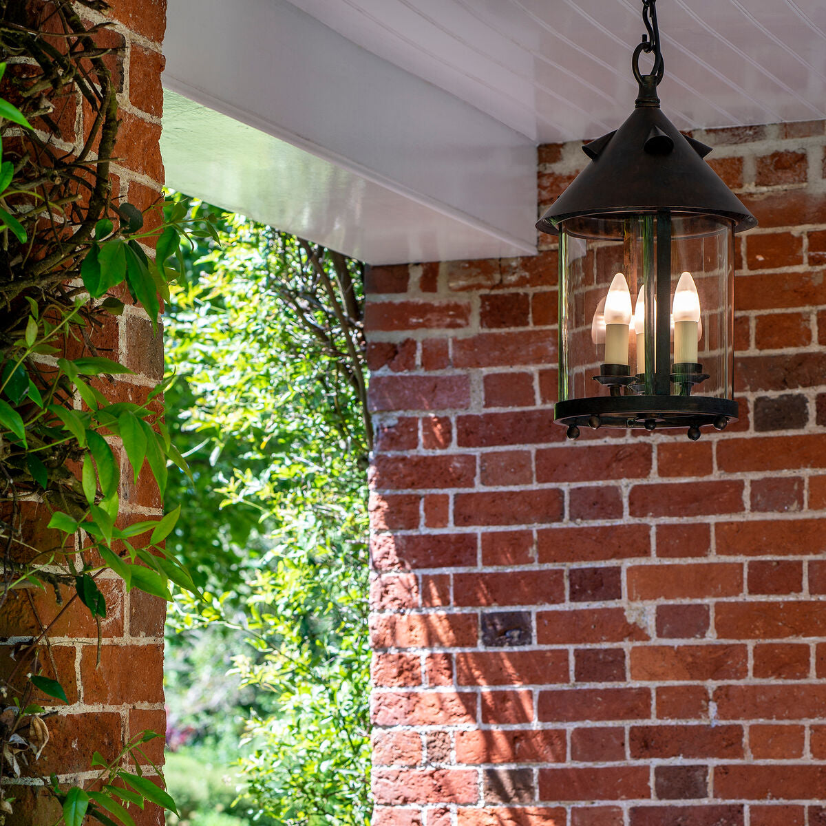 Axford Lantern Pendant | 19th Century Antique Style Outdoor Hanging Light
