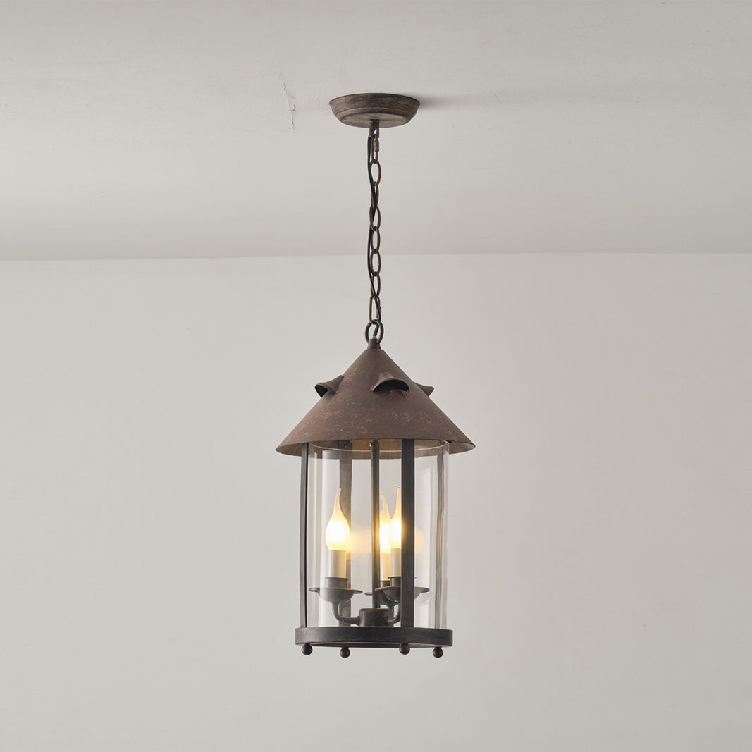 Axford Lantern Pendant | 19th Century Antique Style Outdoor Hanging Light