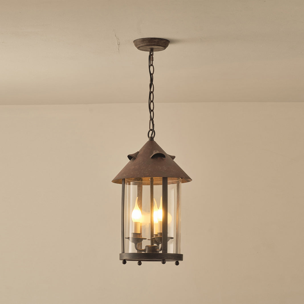 Axford Lantern Pendant | 19th Century Antique Style Outdoor Hanging Light