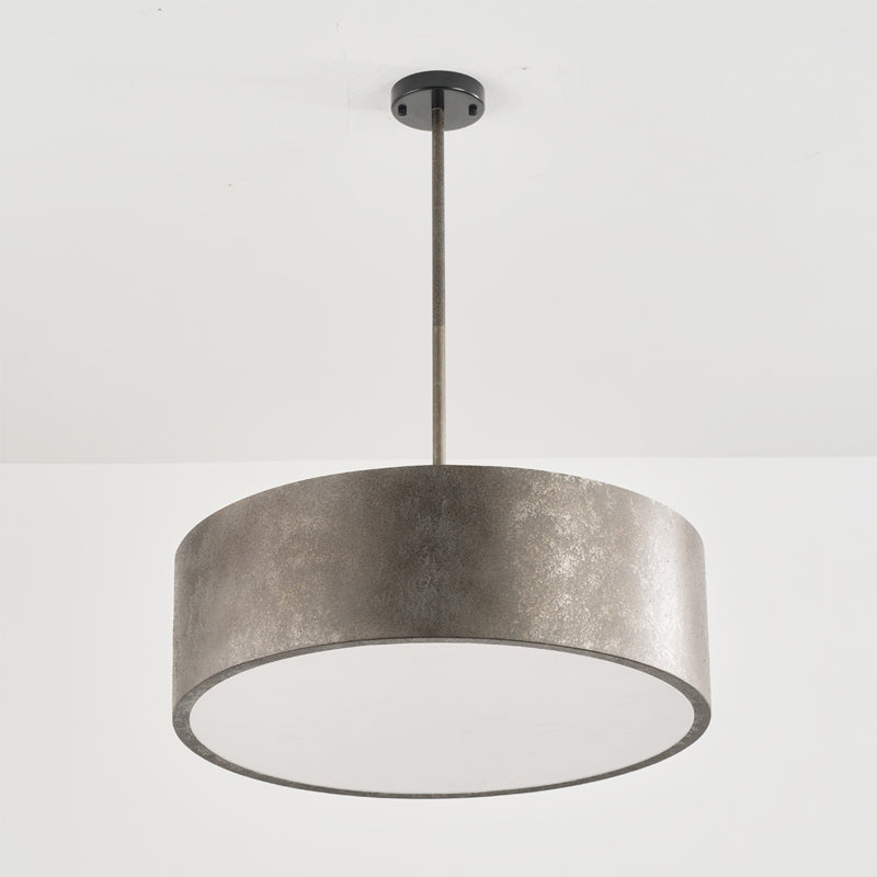 Azores Pendant Lamp | Large Minimalist Black Gold Wide Shell Light