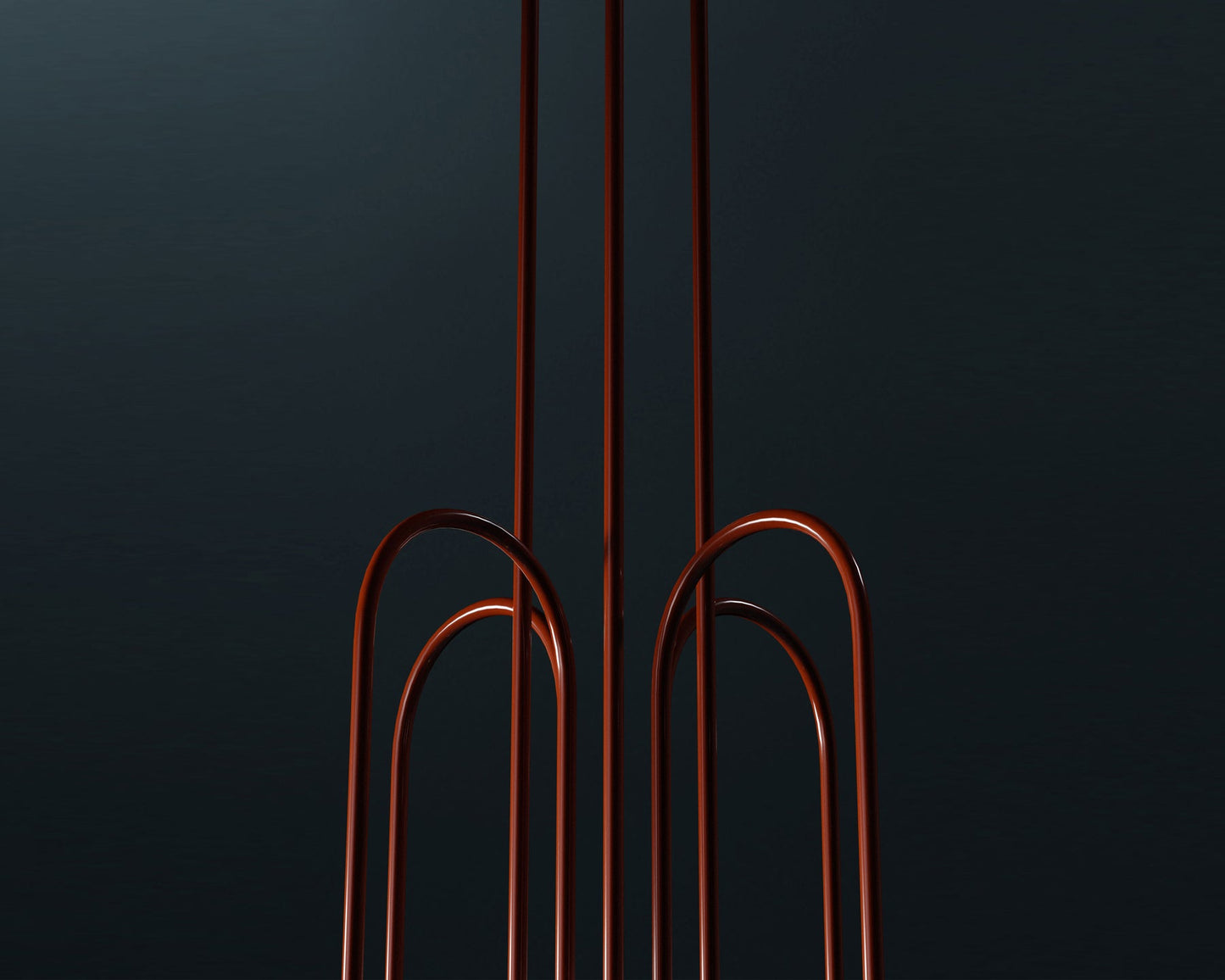 Beaubien Atelier Chandelier | Modern Industrial Linear Brass Joint Pendant