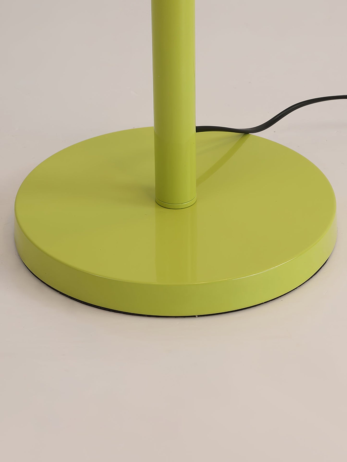 Bell Orchid Floor Lamp | Modern Minimalist Green & Glass Standing Light