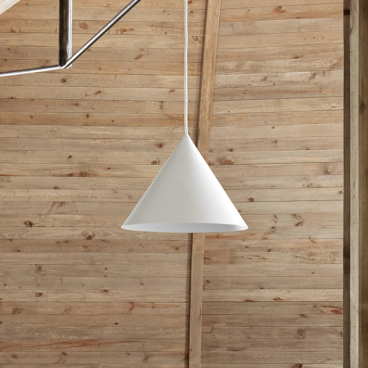Benjamin Pendant Lamp – Minimalist Conical Metal Architectural Pendant Light